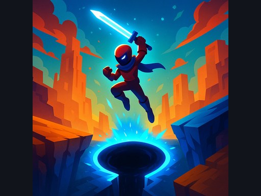 Pixel Cosmic Void Drop Instantly - Play Free Online Game