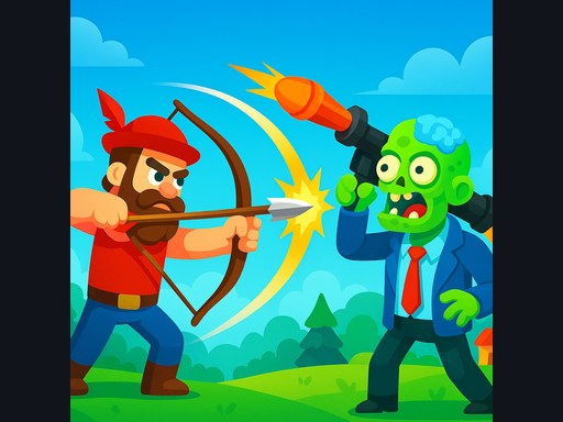 Mini Cosmic Bowmasters2 - Play Free Online Game