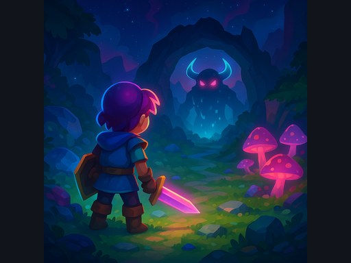 Neon Abyss Defender Instantly - Free Game Online