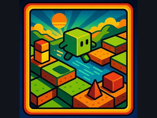 Super Blocky Leap Html5 - Free Game Online