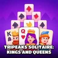Tripeaks Solitaire: Kings And Queens - Fantasy Cards game